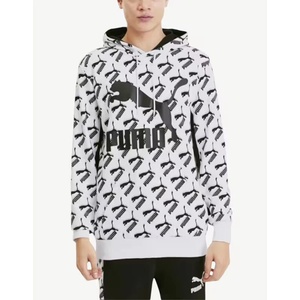 PUMA Originals Hoodie AOP White/Black - magazinko