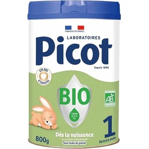 Picot Мляко за кърмачета Picot - Bio 1, 0-6 м, 800 g (121721101)