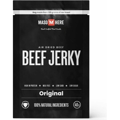 Maso Here Hovězí jerky originál 40 g