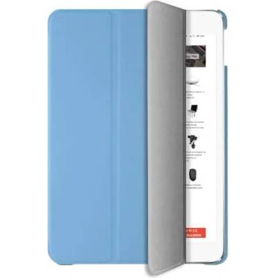 Macally Stand Case - полиуретанов калъф и поставка за iPad 7 (2019), iPad 8 (2020) (син)