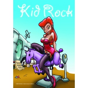 HEART ROCK флагче Kid Rock - Girl traveler - HFL0317