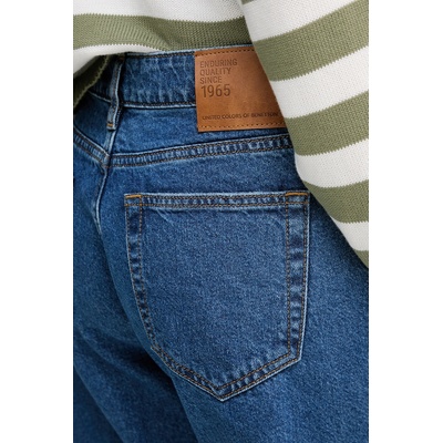 United Colors of Benetton дънки mom fit дамски (4OHWDF02Z)