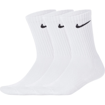 Nike dámské sportovní ponožky Cushioned Crew 3 páry bílá – Hledejceny.cz