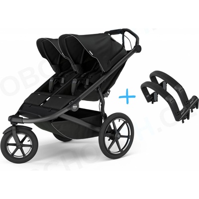 Thule Urban Glide 3 Double Black 2024 + 2x madlo