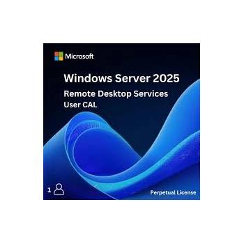 Microsoft Софтуер Windows Remote Desktop Services CAL 2025, Английски, OEI, 1 User CAL - EP2-16845 (EP2-16845)