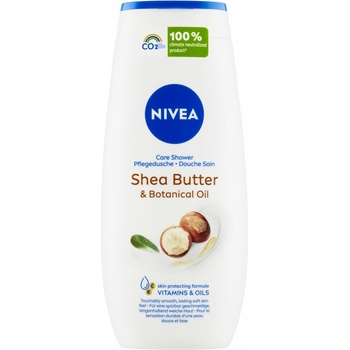 Nivea Soft Care Shower Shea Butter sprchový gél s prírodným rastlinným olejom 250 ml