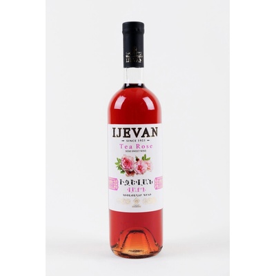IJEVAN TEA ROSE - Polosladké růžové víno 13 % 0,75 l (holá láhev)