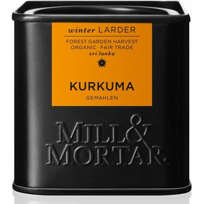 Mill & Mortar Organická kurkuma 50 g, mletá