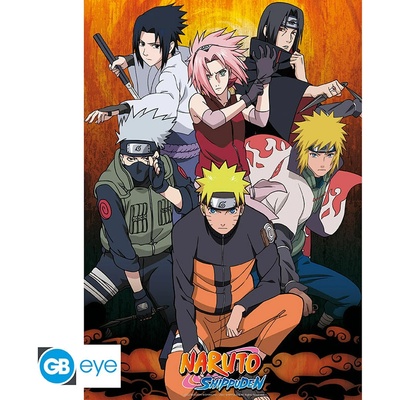 NARUTO SHIPPUDEN - Poster Maxi 91.5x61 - Group, ABYDCO272