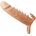 Pretty Love Emmitt Penis Sleeve with Ribbed Design Nude