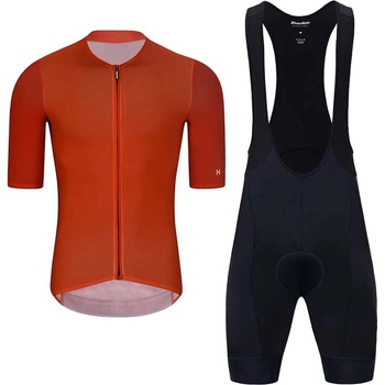 Holokolo krátky a krátke nohavice Performance oranžová/čierna