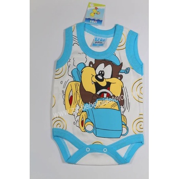 Image 1 of БЕЙБ ФЕШЪН ЕООД Боди потник с тюркоазен кант, 74