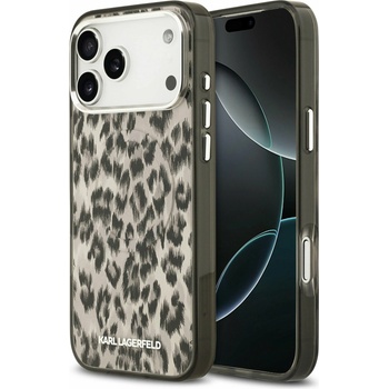 KARL LAGERFELD IML Leopard MagSafe Задний Чехол за iPhone 17 Pro Max Brown Karl Lagerfeld | Kafyav | МЪЖЕ | UNI