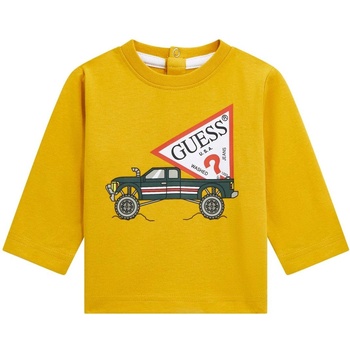 Guess Блуза с дълъг ръкав Guess - Джип с каросерия, жълта, 18 м (20254-I5BI01-I3Z14-G287-18M)