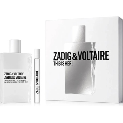 Zadig & Voltaire This is Her комплект за жени Eau de Parfum 100 ml + Парфюмна вода миниатюра 10 ml