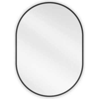 Mexen Loft овално огледало за баня 70 x 50 см, черна рамка - 9851-070-050-000-70 (9851-070-050-000-70)