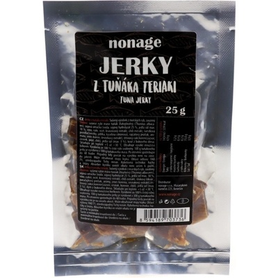 NONAGE Jerky z tuniaka teriaki 25 g