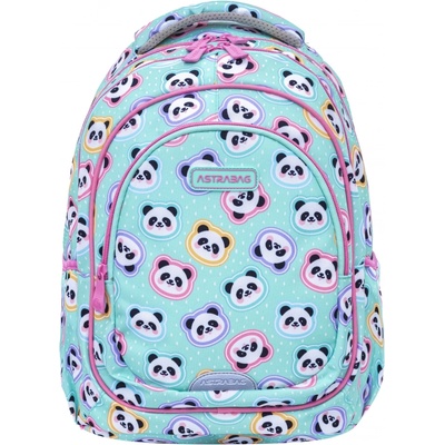 Astra Ученическа раница Astra - Пандички (AS502025010)
