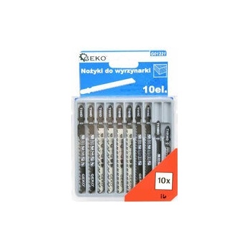 GEKO Pilové listy do přímočaré pily 10ks G01221