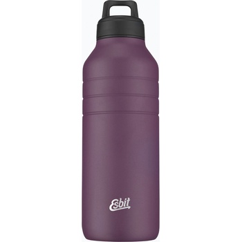 Esbit Majoris Бутилка за пиене от неръждаема стомана 1000 ml туристическа бутилка от патладжан