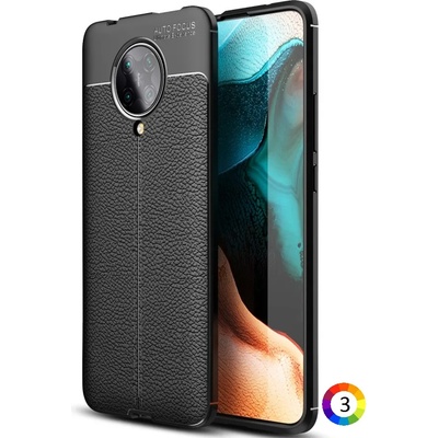 Xiaomi Redmi K30 Pro Удароустойчив Litchi Skin Калъф и Протектор