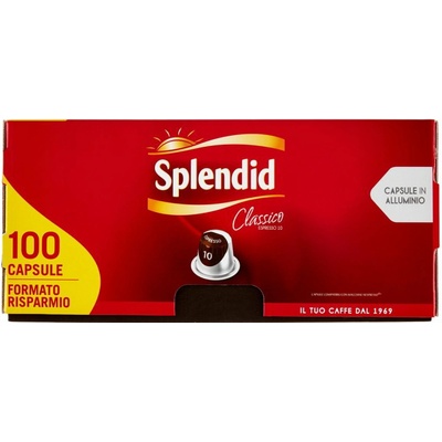 Splendid kávové kapsule kompatibilné s nespresso 100 ks