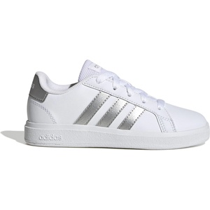 adidas Маратонки adidas Girls Grand Court Trainers - White/ Silver