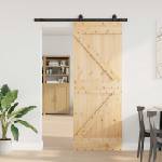 vidaXL Преплъзваща се врата NARVIK 80 x 210 см (152, 5 см) (3445218)