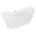 Mexen Montana 170x80 cm white/brushed gold (52011708000-55)