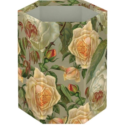 Papírový stojánek na tužky Yellow Roses