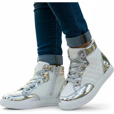 Dětské kotníkové kotníkové boty se zipem a tkaničkami