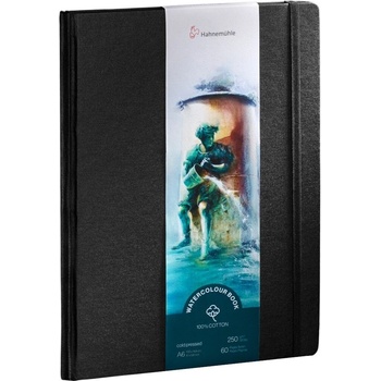 Hahnemühle Watercolor 100% Cotton Скицник 60 A5 250 g Black (17.1953)