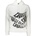 Roberto Cavalli Суитшърт за мъж cavalli class, Цвят Бяло (qxt65a-cf062_bianco_00053)