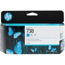 HP 738 Cyan (498N5A)