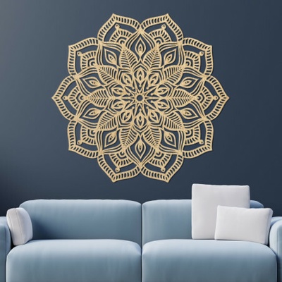Dřevěná mandala na zeď - COUNESS 4467 PR0541