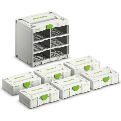 Festool SYS3-RK/6 M 337-Set Systainer3 Rack 577816