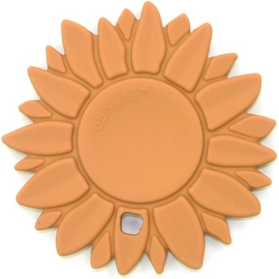 O. B Designs Sunflower Teether гризалка Ginger 3m+