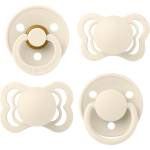 BIBS Комплект залъгалки Bibs - Ivory 4, 0-6 м, 4 броя (91340) - ozone