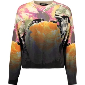 DESIGUAL Дамски пуловер desigual, Размер m, Цвят Черен (26wwjf49_ne2000)