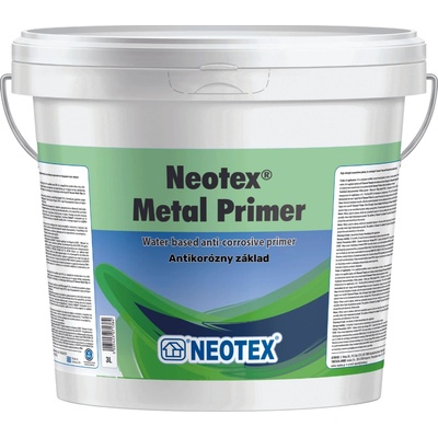 Neotex Metal Primer - antikorózny základný náter na plech a kov Balenie: 3 L, Farba: Terracotta