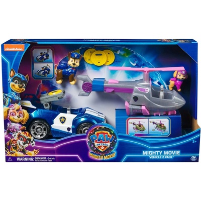 Paw Patrol Movie 2 PROMO: Skye & Chase Vehicles Two-Pack 6068153 Spin Master