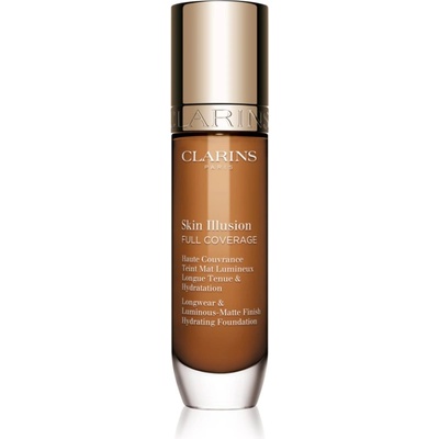 Clarins Skin Illusion Hydrating Foundation високо покривен фон дьо тен цвят 116.5W 30ml
