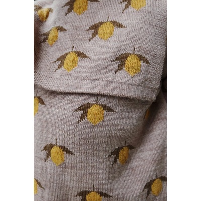 Konges Sløjd Детски вълнен пуловер Konges Sløjd BELOU LEMON KNIT BLOUSE (KS101427)