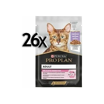ProPlan Cat Delicate Adult Turkey 26 x 85 g