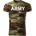 DRAGOWA Тениска с къс ръкав Army, камуфлаж, 160 г/м2 (4052)