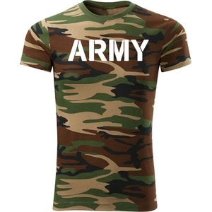 DRAGOWA Тениска с къс ръкав Army, камуфлаж, 160 г/м2 (4052)