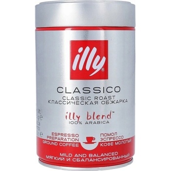 Illy Espresso Classico mletá 250 g