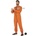 BigBuy Carnival Маскировъчен костюм за възрастни Prisoner Оранжев Размер M/L