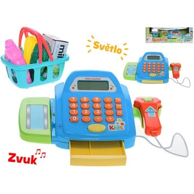 Mikro Регистрационна каса 26x14, 5см със светлина и звук с аксесоари