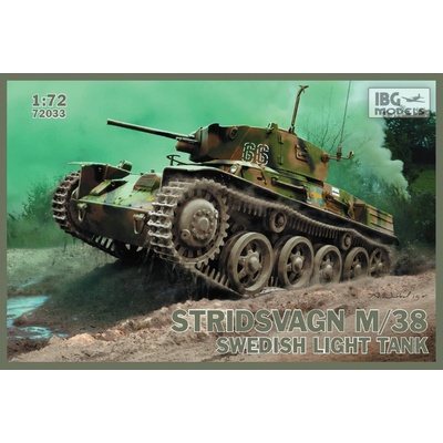 IBG STRIDSVAGN M 38 Swedish Light Tank 1:72